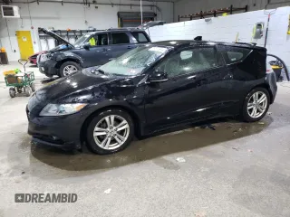 2011 Honda CR-Z EX with VIN JHMZF1C60BS001568, listed as a Copart auction lot 79610944 with 147,937 mi miles and Salvage Title. Bid and sale history available at carsss.com. Image 1.