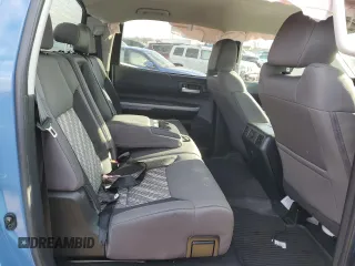 2020 Toyota Tundra 2WD SR5 with VIN 5TFEY5F17LX259009, listed as a Copart auction lot 82742724 with 35,421 mi miles and Salvage Title. Bid and sale history available at carsss.com. Image 10.