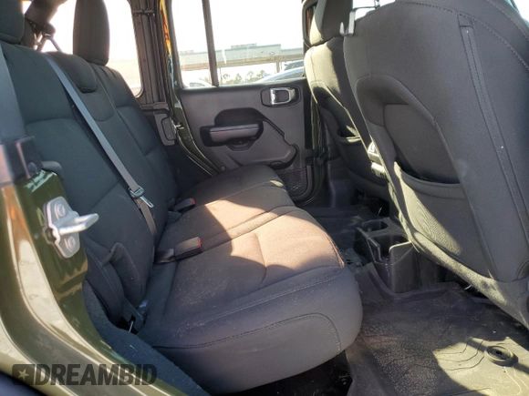 2023 Jeep Wrangler Sport S with VIN 1C4HJXDN7PW674152, listed as a Copart auction lot 46481705 with Not Provided miles and Salvage Title. Bid and sale history available at DreamBid. Image 10.