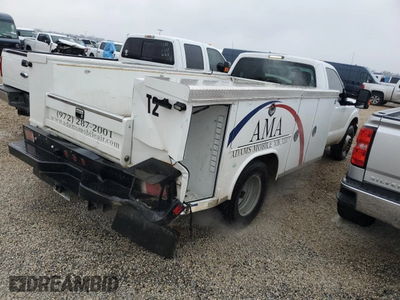 2016 Ford F-350 with VIN 1FDRF3G6XGEB70733, listed as a Copart auction lot 45679275 with 202,756 mi miles and Salvage title. Bid and sale history available at DreamBid. Image 3.