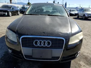 2007 Audi A4 2.0T with VIN WAUAF78E37A039291, listed as a Copart auction lot 47048265 with 120,531 mi miles and Salvage Title. Bid and sale history available at carsss.com. Image 5.