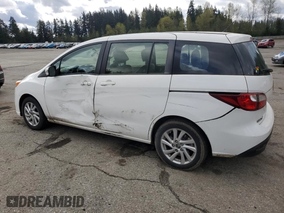 2013 Mazda 5 Sport with VIN JM1CW2BL6D0149713, listed as a Copart auction lot 50069095 with 71,987 mi miles and Salvage Title. Bid and sale history available at DreamBid. Image 2.