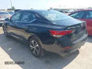 2023 Nissan Sentra SV z VIN 3N1AB8CV6PY312735, wystawiony jako IAAI lot #42390602 z przebiegiem 47 336 mil mil oraz . Historia ofert i sprzedaży dostępna na DreamBid. Obrazek 3.