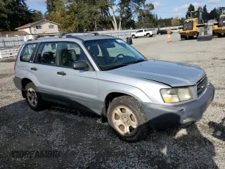 2003 Subaru Forester X with VIN JF1SG63643H727564, listed as a Copart auction lot 77736064 with 167,293 mi miles and Salvage Title. Bid and sale history available at carsss.com. Image 4.