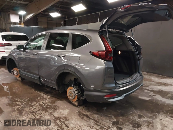 2020 Honda CR-V EX with VIN 5J6RW2H59LL013800, listed as a IAAI auction lot 41604504 with 1 mi miles. Bid and sale history available at carsss.com. Image 3.