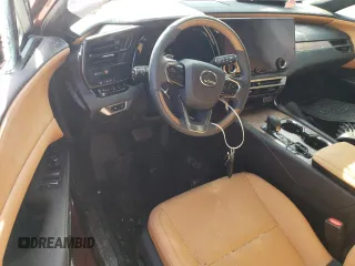 2025 Lexus RX 350 with VIN 2T2BAMCA0SC089803, listed as a Copart auction lot 46683815 with 1,629 mi miles and Salvage Title. Bid and sale history available at DreamBid. Image 8.