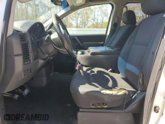 2009 Nissan Titan SE with VIN 1N6BA07D69N301755, listed as a Copart auction lot 49995795 with 261,539 mi miles and Salvage Title. Bid and sale history available at carsss.com. Image 7.