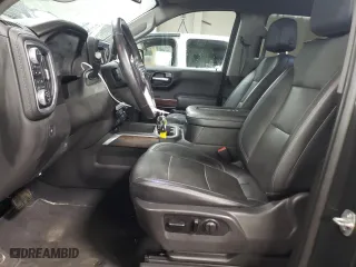 2020 GMC Sierra 1500 SLT with VIN 3GTU9DED9LG427879, listed as a Copart auction lot 44210895 with 45,414 mi miles and Salvage Title. Bid and sale history available at carsss.com. Image 7.
