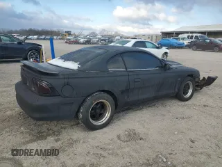 1995 Ford Mustang GT with VIN 1FALP42T2SF181843, listed as a Copart auction lot 46025335 with 65,235 mi miles and Salvage title. Bid and sale history available at DreamBid. Image 3.