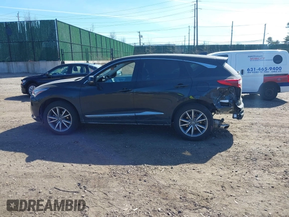 2023 Acura RDX w/Technology Package with VIN 5J8TC2H5XPL022727, listed as a IAAI auction lot 41742282 with 16,016 mi miles. Bid and sale history available at carsss.com. Image 14.