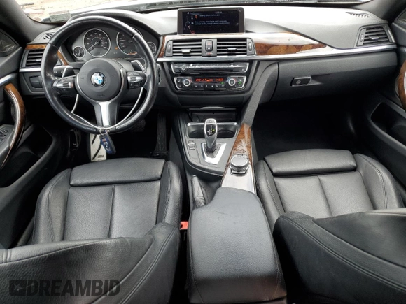 2015 BMW 4 Series 435i with VIN WBA4B1C56FD955408, listed as a Copart auction lot 57146495 with 81,258 mi miles and Salvage title. Bid and sale history available at DreamBid. Image 8.