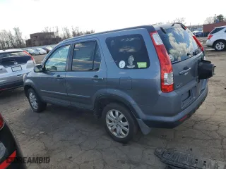 2006 Honda CR-V EX SE with VIN SHSRD78966U441934, listed as a Copart auction lot 50181695 with 147,905 mi miles and Salvage Title. Bid and sale history available at carsss.com. Image 2.