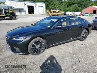 2023 Lexus LS z VIN JTHG5LGF5P5011549, wystawiony jako Copart lot #67789534 z przebiegiem 45 mil mil oraz Szkoda całkowita • Salvage title. Historia ofert i sprzedaży dostępna na DreamBid. Obrazek 1.