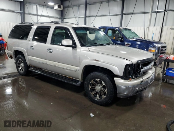 2005 Chevrolet Suburban LS with VIN 3GNFK16Z35G203233, listed as a Copart auction lot 56381734 with 234,378 mi miles and Salvage Title. Bid and sale history available at carsss.com. Image 4.