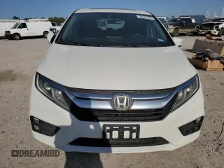 2018 Honda Odyssey EX-L with VIN 5FNRL6H72JB005268, listed as a Copart auction lot 50263645 with 136,036 mi miles and Salvage Title. Bid and sale history available at carsss.com. Image 5.
