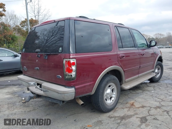 2001 Ford Expedition Eddie Bauer with VIN 1FMPU18L81LA96270, listed as a IAAI auction lot 41806970 with 171,522 mi miles and . Bid and sale history available at DreamBid. Image 4.