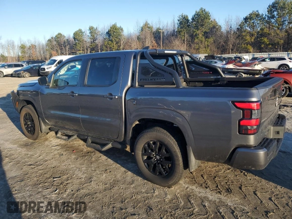 2023 Nissan Frontier SV with VIN 1N6ED1EK7PN672948, listed as a Copart auction lot 45247705 with 13,031 mi miles and Salvage title. Bid and sale history available at DreamBid. Image 2.