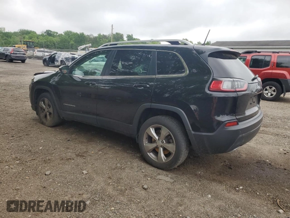 2021 Jeep Cherokee Latitude Lux with VIN 1C4PJLMX4MD144508, listed as a Copart auction lot 55473625 with 65,842 mi miles and Salvage title. Bid and sale history available at DreamBid. Image 2.