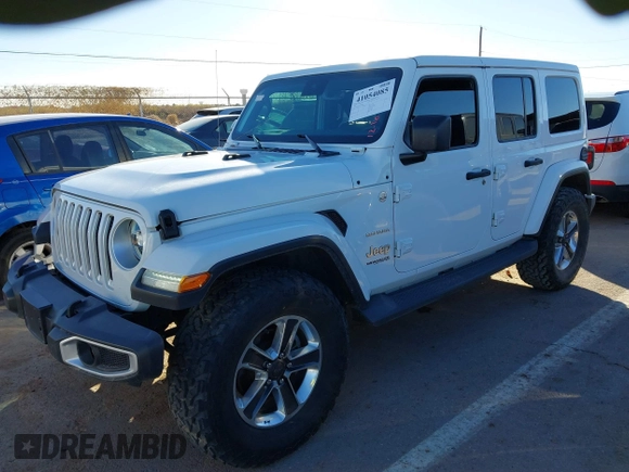 2019 Jeep Wrangler Unlimited Sahara с VIN 1C4HJXEN9KW509839, выставлен на аукционе IAAI как лот 41054085 с пробегом 78 850 миль миль и . История ставок и продаж доступна на DreamBid. Изображение 17.