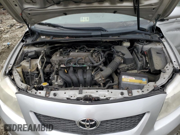2009 Toyota Corolla with VIN 1NXBU40E89Z031322, listed as a Copart auction lot 52397465 with 198,046 mi miles and Salvage Title. Bid and sale history available at carsss.com. Image 12.