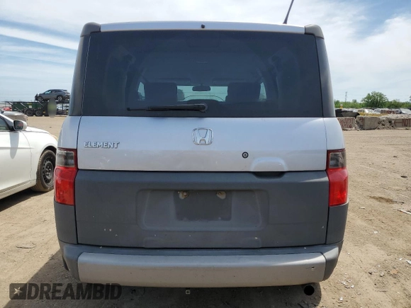 2005 Honda Element LX with VIN 5J6YH17375L017833, listed as a Copart auction lot 56944194 with 185,710 mi miles and Clean Title. Bid and sale history available at DreamBid. Image 6.