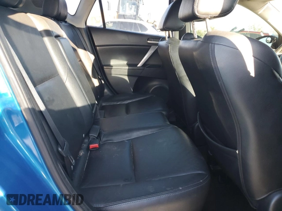 2012 Mazda 3 i Grand Touring with VIN JM1BL1M74C1665415, listed as a Copart auction lot 44910405 with 173,570 mi miles and Salvage Title. Bid and sale history available at DreamBid. Image 10.