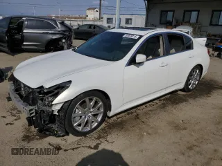 2013 Infiniti G37 Journey with VIN JN1CV6AP0DM711938, listed as a Copart auction lot 50968815 with Not provided miles and Salvage title. Bid and sale history available at DreamBid. Image 1.
