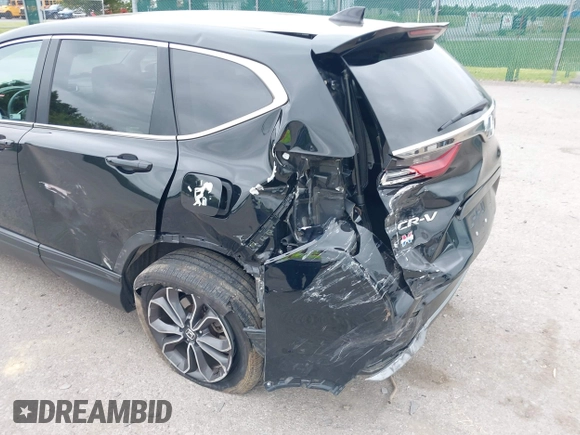 2020 Honda CR-V EX with VIN 5J6RW2H52LL047075, listed as a IAAI auction lot 42517112 with 71,769 mi miles and . Bid and sale history available at DreamBid. Image 6.