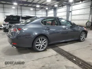 2017 Lexus GS with VIN JTHCZ1BL7HA004924, listed as a Copart auction lot 76959434 with 88,986 mi miles and Salvage Title. Bid and sale history available at carsss.com. Image 3.