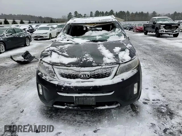 2014 Kia Sorento LX with VIN 5XYKTDA70EG511079, listed as a Copart auction lot 83222574 with 0 mi miles and Salvage Title. Bid and sale history available at carsss.com. Image 12.