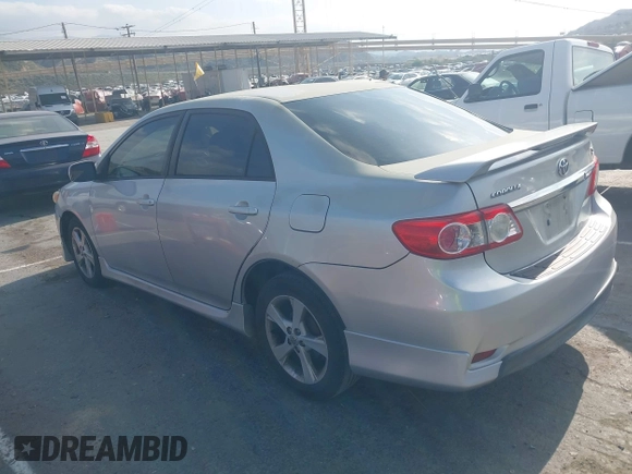 2012 Toyota Corolla L with VIN 5YFBU4EE7CP067875, listed as a IAAI auction lot 42104406 with 277,607 mi miles. Bid and sale history available at carsss.com. Image 3.