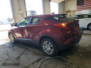 2019 Toyota C-HR XLE with VIN JTNKHMBX4K1053263, listed as a Copart auction lot 50983255 with 56,487 mi miles and Salvage Title. Bid and sale history available at carsss.com. Image 2.