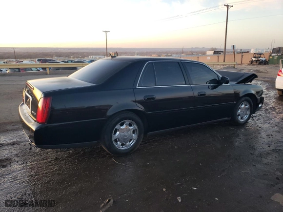 2005 Cadillac DeVille with VIN 1G6KD54Y45U165109, listed as a Copart auction lot 84695674 with 92,569 mi miles and Salvage Title. Bid and sale history available at carsss.com. Image 3.
