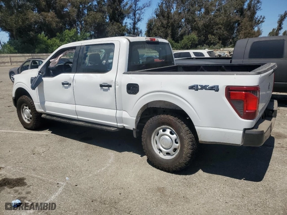 2024 Ford F-150 XL with VIN 1FTFW1L50RKD66323, listed as a Copart auction lot 62536704 with 511 mi miles and Salvage Title. Bid and sale history available at carsss.com. Image 2.