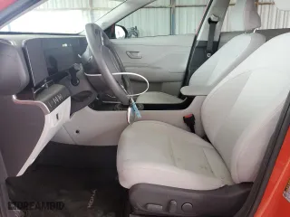 2024 Hyundai Kona SEL with VIN KM8HB3AB8RU040181, listed as a Copart auction lot 50044425 with 16,718 mi miles and Salvage Title. Bid and sale history available at carsss.com. Image 7.