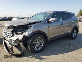 2017 Hyundai Santa Fe 2.4L with VIN 5XYZT3LB0HG392609, listed as a Copart auction lot 62553505 with 69,774 mi miles and Salvage title. Bid and sale history available at DreamBid. Image 1.