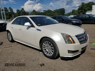 2010 Cadillac CTS Luxury with VIN 1G6DE5EG9A0132751, listed as a Copart auction lot 69049134 with 128,857 mi miles and Salvage Title. Bid and sale history available at carsss.com. Image 4.