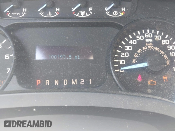 2012 Ford F-150 XL with VIN 1FTEX1CM1CFB36757, listed as a IAAI auction lot 41918977 with 108,193 mi miles. Bid and sale history available at carsss.com. Image 7.