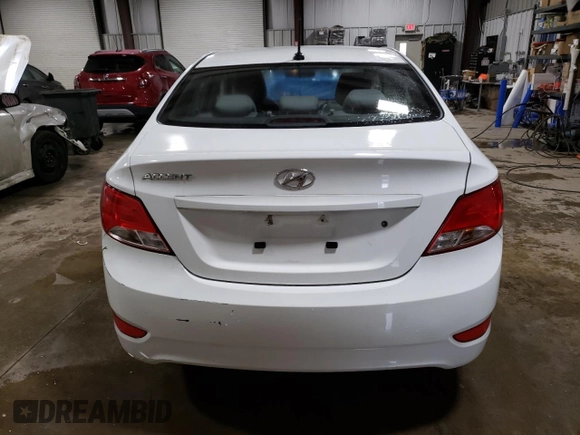 2016 Hyundai Accent SE with VIN KMHCT4AE8GU026740, listed as a Copart auction lot 68616972 with 44,726 mi miles. Bid and sale history available at carsss.com. Image 6.