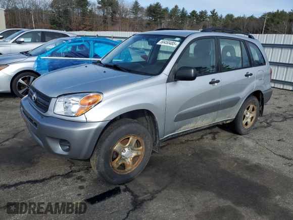 2005 Toyota RAV4 with VIN JTEHD20V256042877, listed as a Copart auction lot 50450485 with 196,554 mi miles and Clean Title. Bid and sale history available at carsss.com. Image 1.