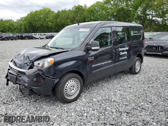 2022 Ram ProMaster City Cargo Tradesman with VIN ZFBHRFAB4N6Y68800, listed as a Copart auction lot 57137235 with 18,140 mi miles and Salvage title. Bid and sale history available at DreamBid. Image 1.