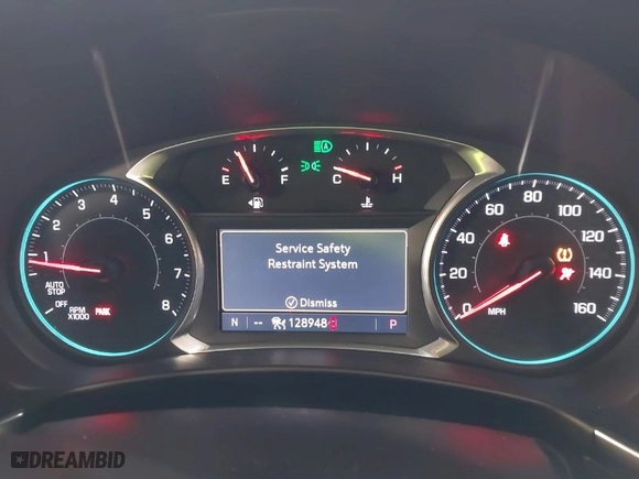 2019 Chevrolet Equinox Premier with VIN 2GNAXNEV6K6118122, listed as a IAAI auction lot 41551786 with 128,948 mi miles. Bid and sale history available at carsss.com. Image 7.