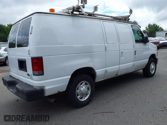2013 Ford Econoline Cargo Commercial with VIN 1FTNE2EL4DDA49674, listed as a IAAI auction lot 42660306 with 143,036 mi miles and . Bid and sale history available at DreamBid. Image 4.