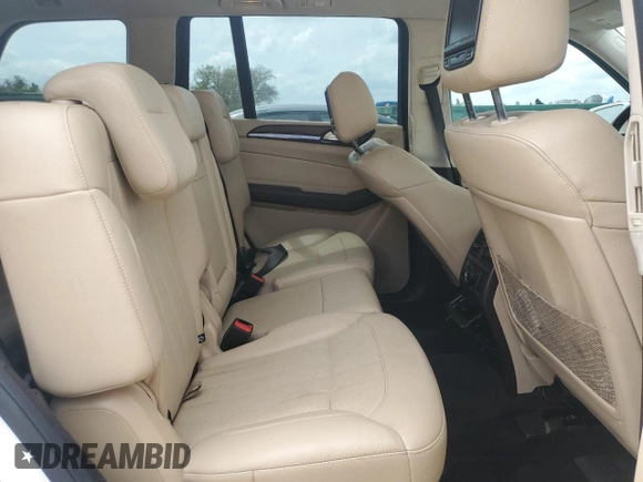 2018 Mercedes-Benz GLS 450 with VIN 4JGDF6EE1JB004454, listed as a Copart auction lot 54154265 with 63,908 mi miles and Salvage Title. Bid and sale history available at DreamBid. Image 11.