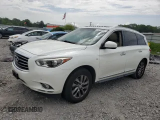 2015 Infiniti QX60 with VIN 5N1AL0MM2FC542941, listed as a Copart auction lot 54398865 with 158,142 mi miles and Clean Title. Bid and sale history available at carsss.com. Image 1.