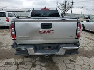 2015 GMC Canyon 4WD SLT with VIN 1GTG6CE33F1183608, listed as a Copart auction lot 45346075 with 96,881 mi miles and Salvage Title. Bid and sale history available at carsss.com. Image 6.