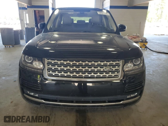 2016 Land Rover Range Rover HSE with VIN SALGS2KF2GA258801, listed as a Copart auction lot 54948595 with 56,495 mi miles and Salvage title. Bid and sale history available at DreamBid. Image 5.