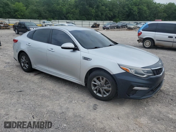 2019 Kia Optima LX with VIN 5XXGT4L34KG348839, listed as a Copart auction lot 59387725 with 122,386 mi miles and Salvage title. Bid and sale history available at DreamBid. Image 4.