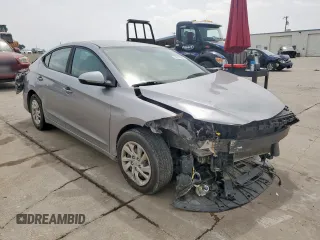 2017 Hyundai Elantra SE with VIN 5NPD74LF4HH134559, listed as a Copart auction lot 57276095 with 121,345 mi miles and Salvage title. Bid and sale history available at DreamBid. Image 4.