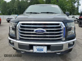 2015 Ford F-150 XLT with VIN 1FTEX1EP6FFC26434, listed as a Copart auction lot 57378705 with 129,295 mi miles and Salvage title. Bid and sale history available at DreamBid. Image 5.